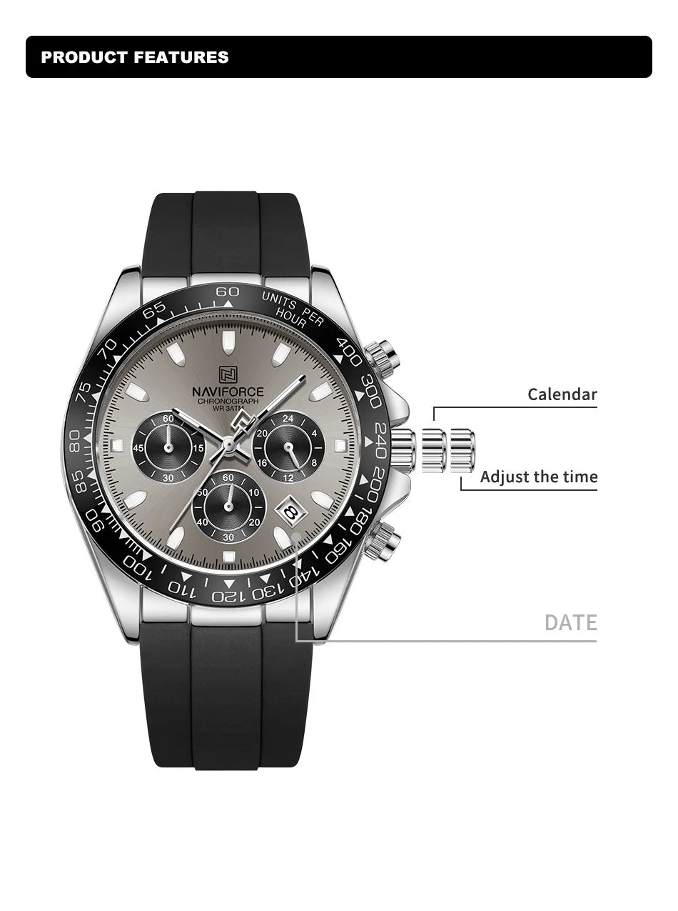 Reloj de Hombre NAVIFORCE Elegante